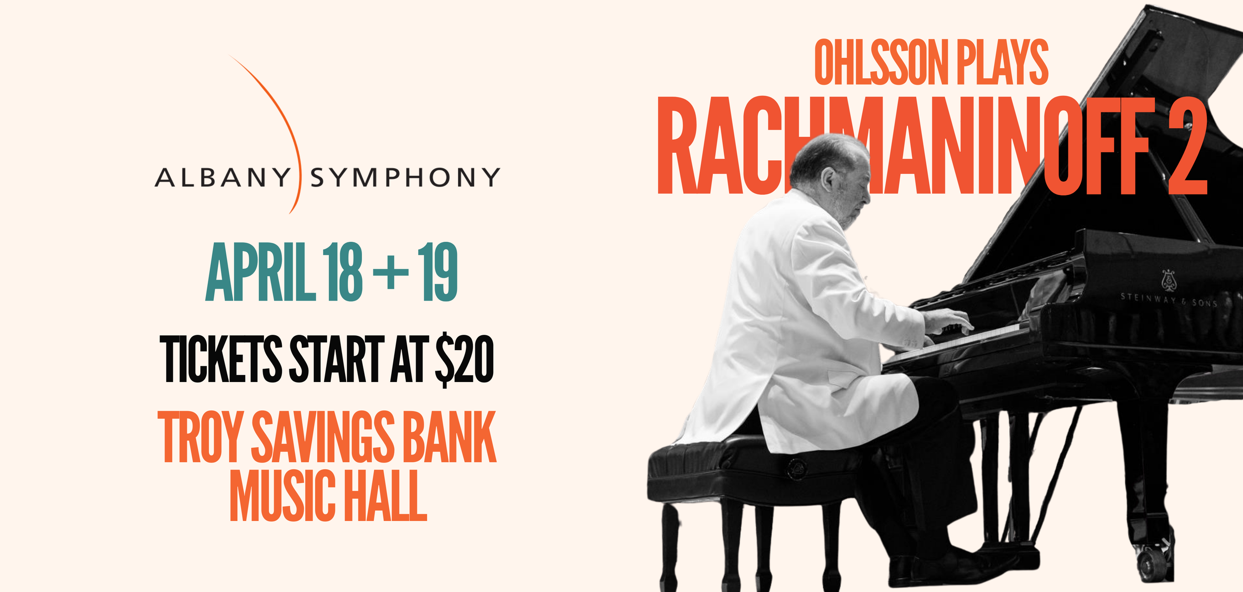 Ohlsson Plays Rach 2 + Elgar's Enigma Variations — Albany Symphony